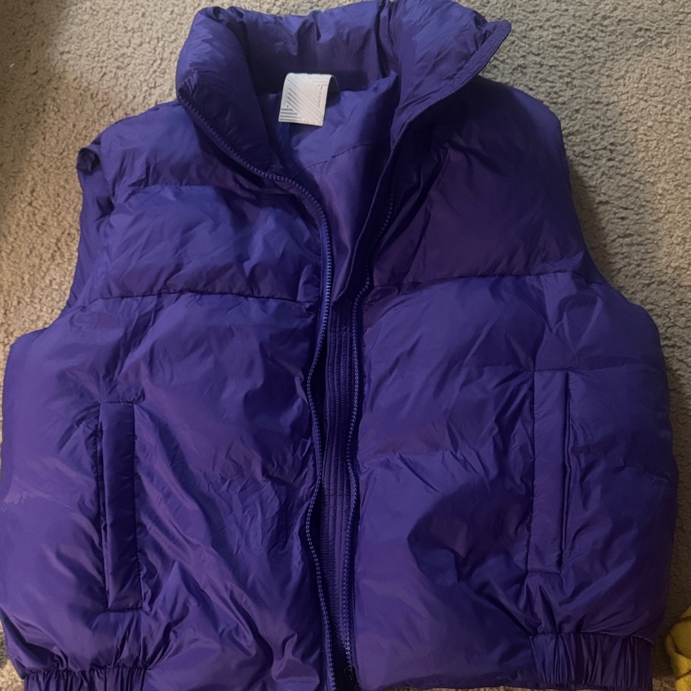 Noize Deep Purple Puffer Vest
